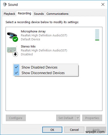 วิธีแก้ไขปัญหา Windows 10 Mic ไม่ทำงาน 