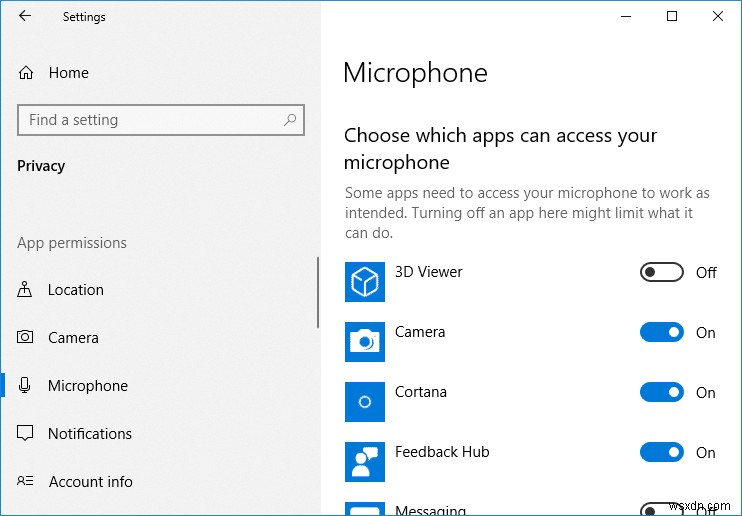 วิธีแก้ไขปัญหา Windows 10 Mic ไม่ทำงาน 