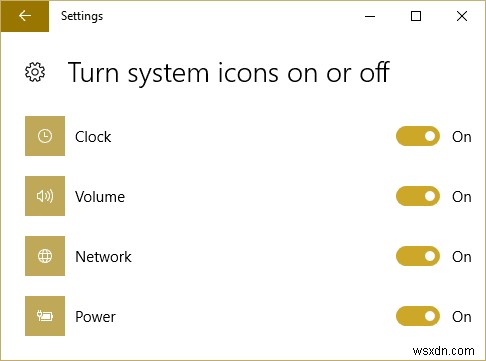 แก้ไขไอคอนระบบไม่แสดงบนทาสก์บาร์ของ Windows 10 