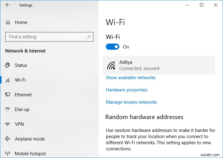 แก้ไข WiFi ไม่ทำงานใน Windows 10 [ทำงาน 100%] 