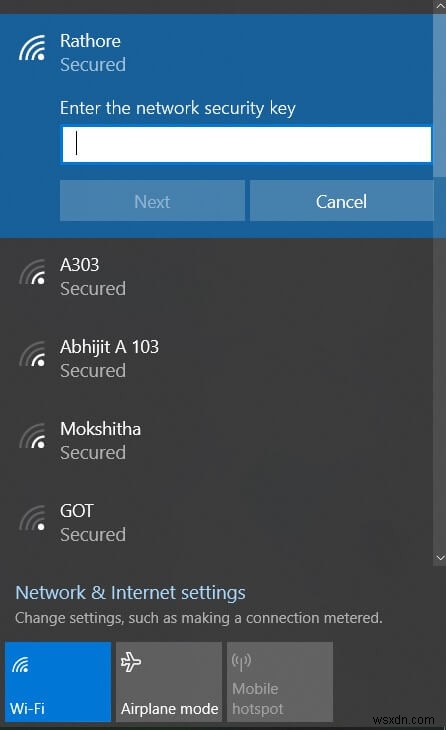 แก้ไข WiFi ไม่ทำงานใน Windows 10 [ทำงาน 100%] 