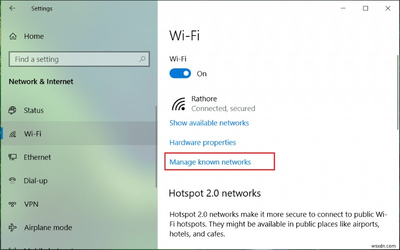 แก้ไข WiFi ไม่ทำงานใน Windows 10 [ทำงาน 100%] 