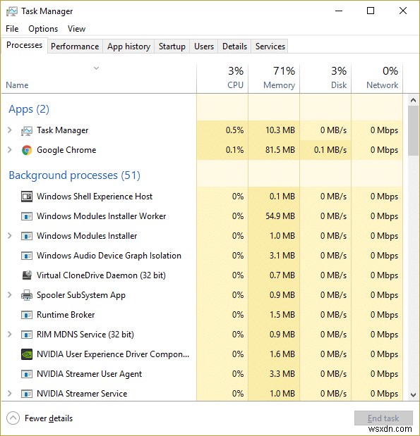 แก้ไขการใช้งาน CPU ของผู้ให้บริการ WMI สูง [Windows 10] 