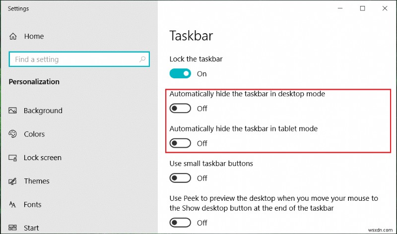 แก้ไข TaskBar หายไปจากเดสก์ท็อป 
