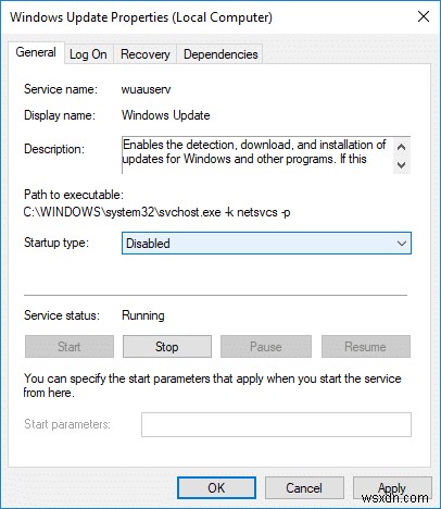 แก้ไขโฮสต์บริการ:Local System (svchost.exe) CPU สูงและการใช้งานดิสก์ 