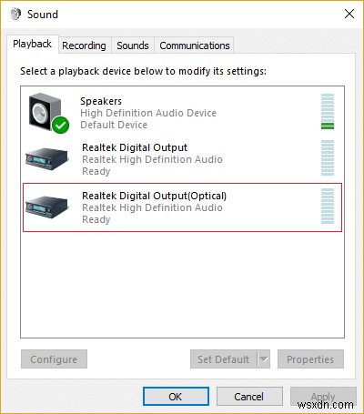 แก้ไขเสียง HDMI ไม่ทำงานใน Windows 10 