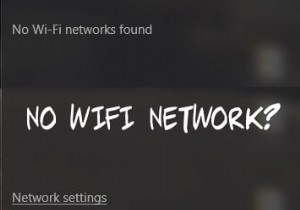 แก้ไขเครือข่าย WiFi ไม่แสดงบน Windows 10