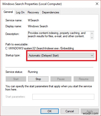 ปิดใช้งานการจัดทำดัชนีใน Windows 10 (บทช่วยสอน) 
