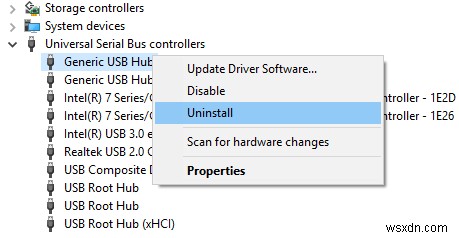 แก้ไขปัญหาไดรเวอร์คอนโทรลเลอร์ Universal Serial Bus (USB) 