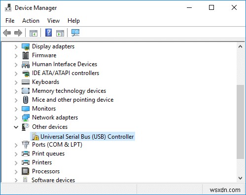 แก้ไขปัญหาไดรเวอร์คอนโทรลเลอร์ Universal Serial Bus (USB) 