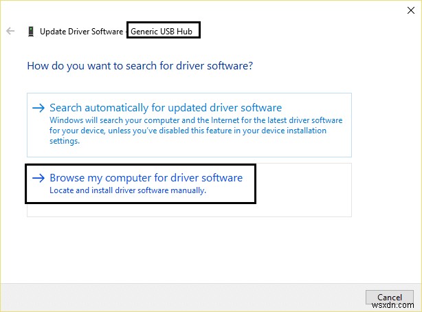 แก้ไขปัญหาไดรเวอร์คอนโทรลเลอร์ Universal Serial Bus (USB) 