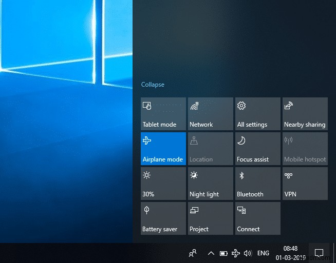 โหมดเครื่องบินไม่ปิดใน Windows 10 [แก้ไขแล้ว]