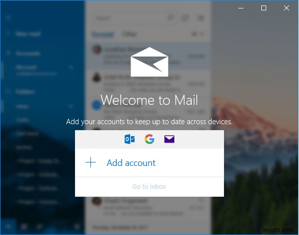 วิธีตั้งค่า Gmail ใน Windows 10 
