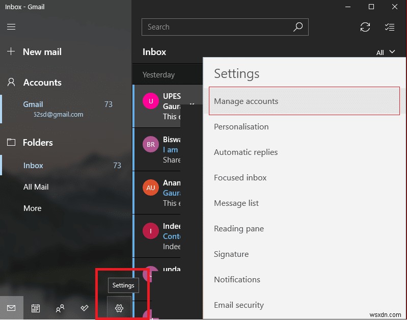 วิธีตั้งค่า Gmail ใน Windows 10 