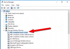 ปิดการใช้งานหน้าจอสัมผัสใน Windows 10 [GUIDE]