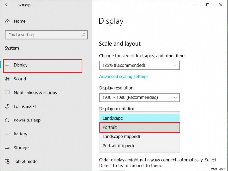 แก้ไข Rotation Lock เป็นสีเทาใน Windows 10 