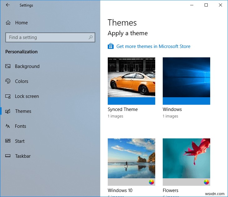 วิธีการเปลี่ยนธีม ล็อกหน้าจอ และวอลเปเปอร์ใน Windows 10