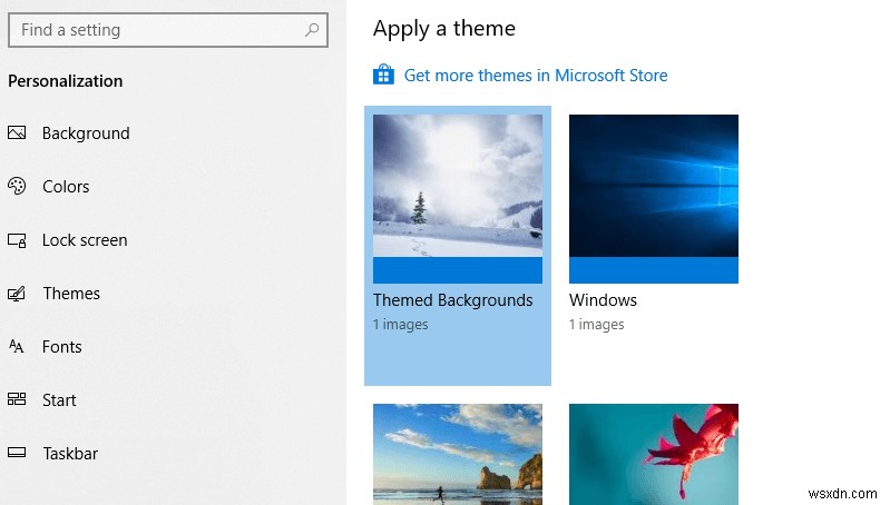 วิธีการเปลี่ยนธีม ล็อกหน้าจอ และวอลเปเปอร์ใน Windows 10