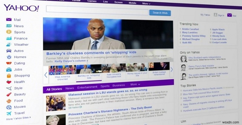 ตั้งค่าบัญชีอีเมล Yahoo ในแอปอีเมล Windows 10