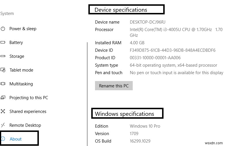 วิธีตรวจสอบข้อมูลจำเพาะของพีซีของคุณบน Windows 10