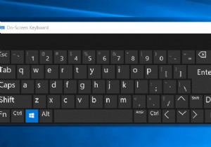 เคล็ดลับสำหรับ Windows 10:เปิดหรือปิดแป้นพิมพ์บนหน้าจอ 