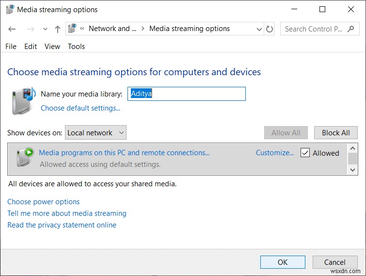 เซิร์ฟเวอร์ DLNA คืออะไรและจะเปิดใช้งานบน Windows 10 ได้อย่างไร