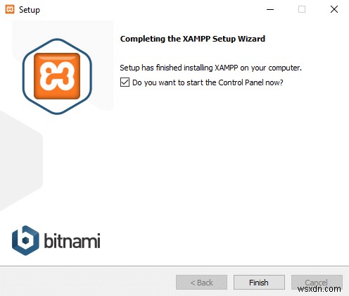 ติดตั้งและกำหนดค่า XAMPP บน Windows 10