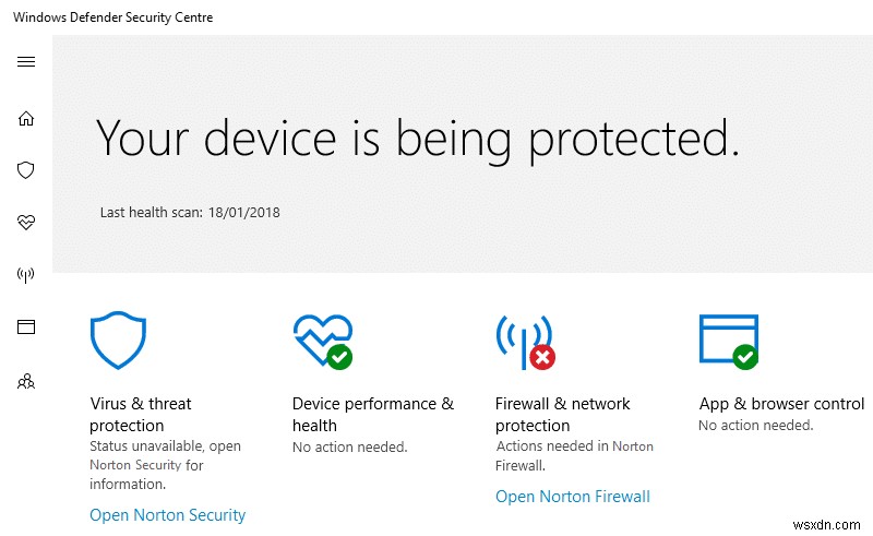 แก้ไขไม่สามารถเปิดใช้งานไฟร์วอลล์ Windows Defender