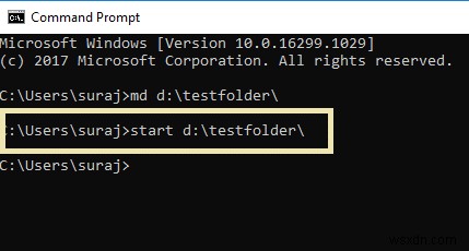 ลบโฟลเดอร์หรือไฟล์โดยใช้ Command Prompt (CMD)