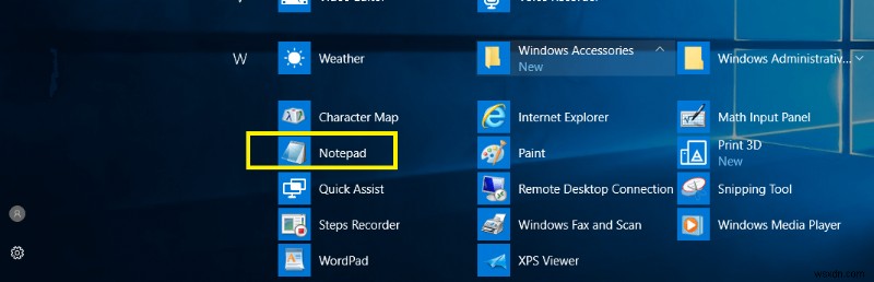 NotePAD ใน Windows 10 อยู่ที่ไหน 6 วิธีในการเปิด!