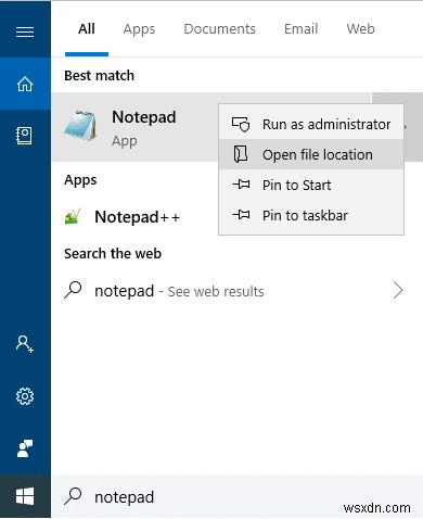 NotePAD ใน Windows 10 อยู่ที่ไหน 6 วิธีในการเปิด!