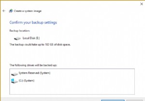 การสร้างการสำรองข้อมูลอิมเมจระบบเต็มรูปแบบใน Windows 10 [คู่มือขั้นสูงสุด] 