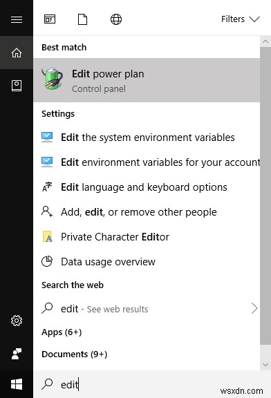 ปิดการใช้งาน USB Selective Suspend Setting ใน Windows 10 