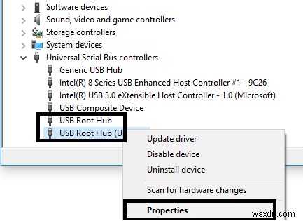 ปิดการใช้งาน USB Selective Suspend Setting ใน Windows 10 