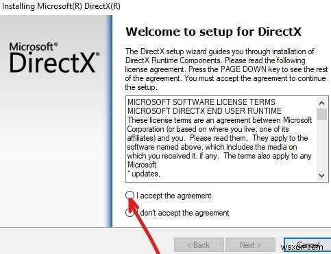 ดาวน์โหลดและติดตั้ง DirectX บน Windows 10