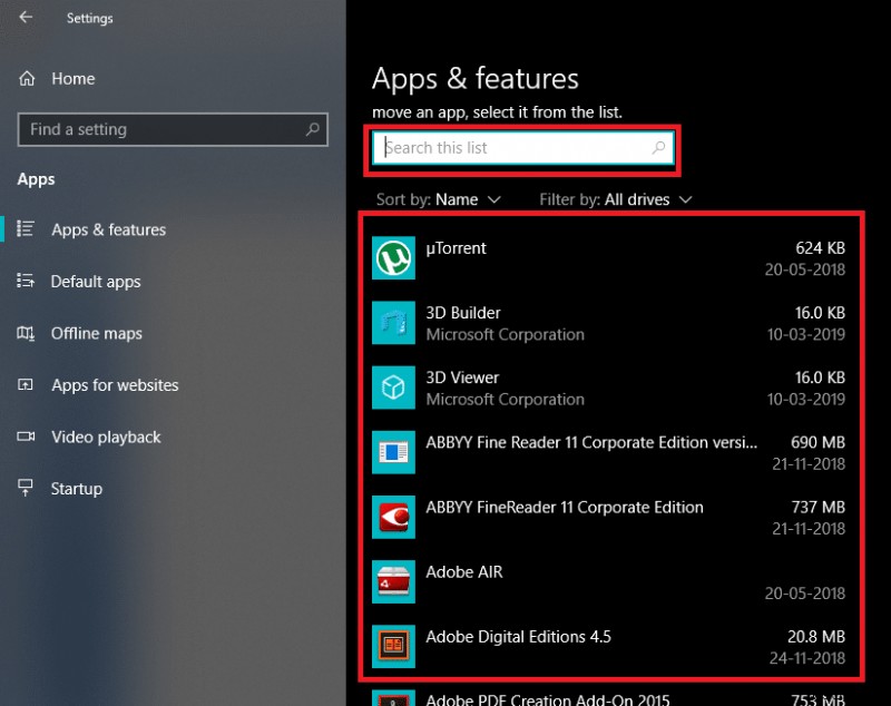 บังคับถอนการติดตั้งโปรแกรมที่จะไม่ถอนการติดตั้งใน Windows 10 