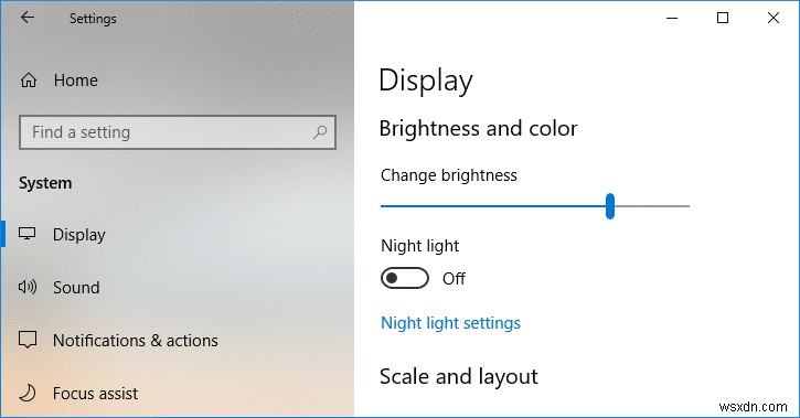 วิธีเปลี่ยนความสว่างของหน้าจอใน Windows 10