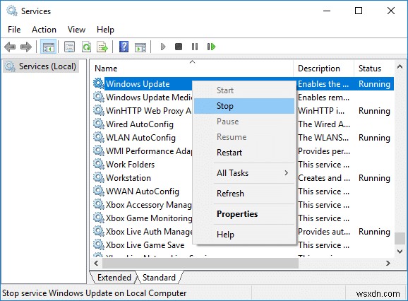 วิธีลบโฟลเดอร์ SoftwareDistribution ใน Windows 10 