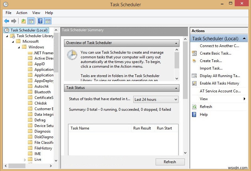 แก้ไข Task Scheduler ไม่ทำงานใน Windows 10 