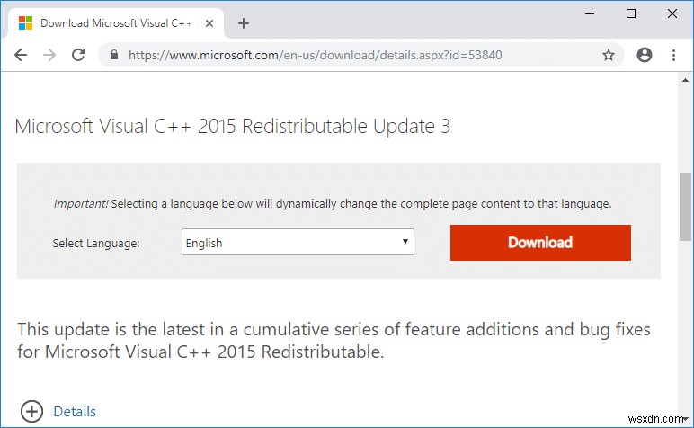 แก้ไข VCRUNTIME140.dll หายไปจาก Windows 10 