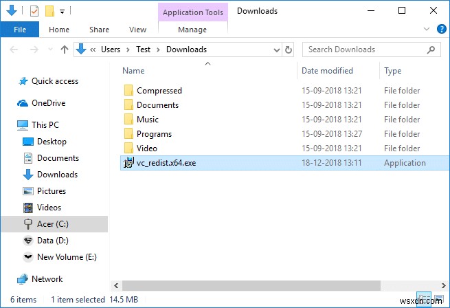 แก้ไข VCRUNTIME140.dll หายไปจาก Windows 10 