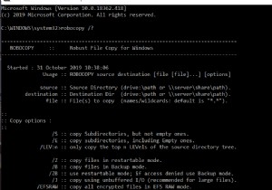 เพิ่มอินเทอร์เฟซผู้ใช้แบบกราฟิก (GUI) ไปยัง Microsoft Robocopy