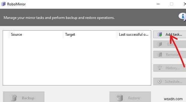 เพิ่มอินเทอร์เฟซผู้ใช้แบบกราฟิก (GUI) ไปยัง Microsoft Robocopy