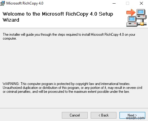 เพิ่มอินเทอร์เฟซผู้ใช้แบบกราฟิก (GUI) ไปยัง Microsoft Robocopy