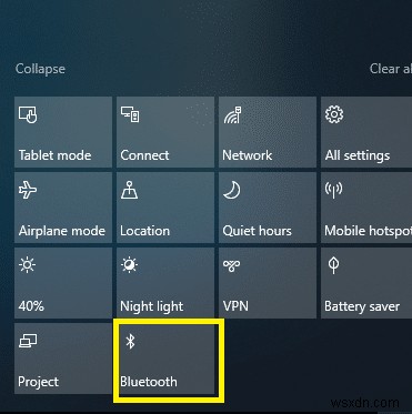 วิธีเชื่อมต่ออุปกรณ์ Bluetooth บน Windows 10 