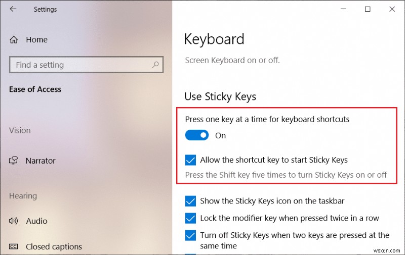 3 วิธีในการปิด Sticky Keys ใน Windows 10 