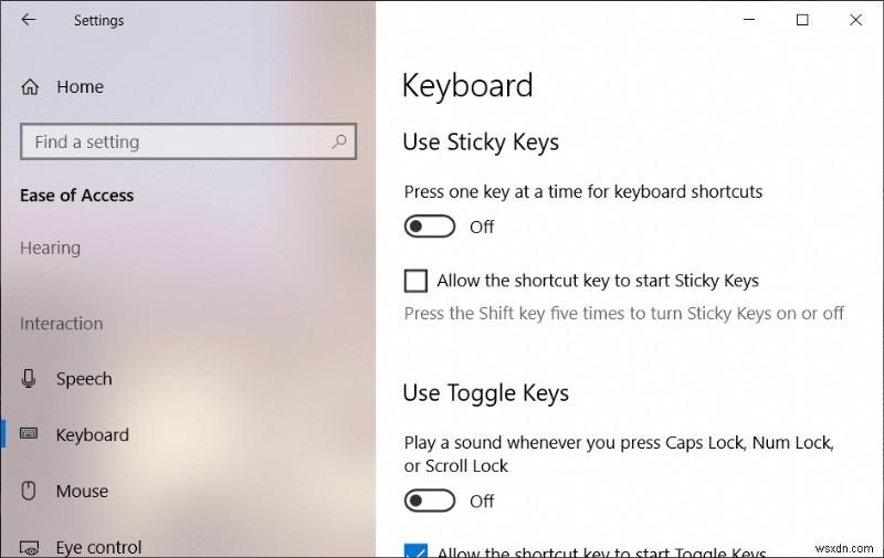 3 วิธีในการปิด Sticky Keys ใน Windows 10 
