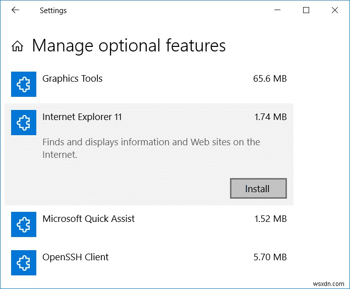 วิธีติดตั้ง Internet Explorer บน Windows 10 