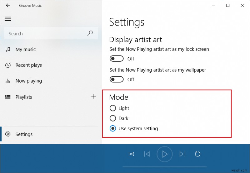 วิธีใช้อีควอไลเซอร์ใน Groove Music ใน Windows 10