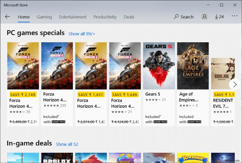 แสดงแถบเลื่อนในแอป Windows 10 Store เสมอ